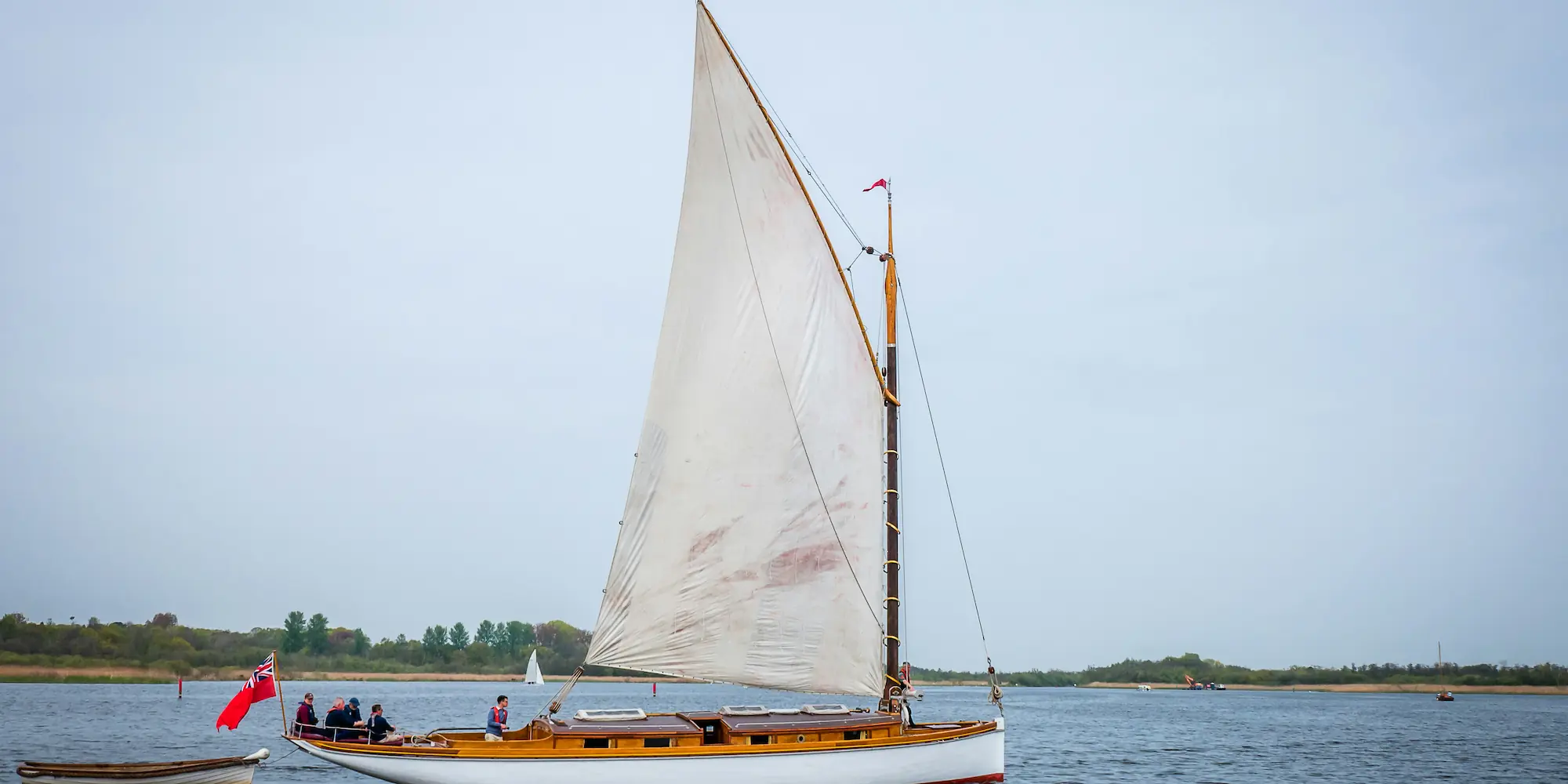 A boat on the Norfolk Broads